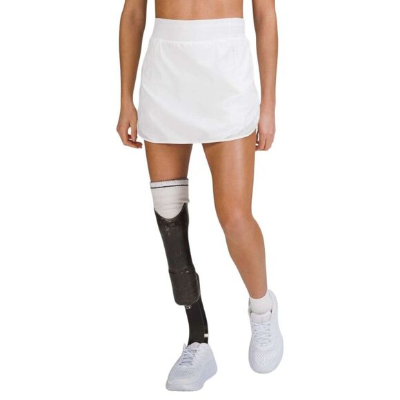 Lululemon Hotty Hot High-Rise Skirt White - Picture 3 of 8